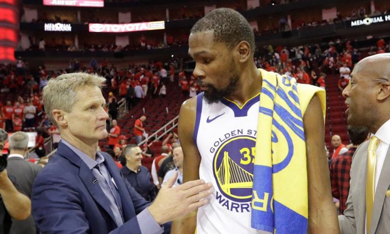 A Steve Kerr no le sorprendió la partida de Kevin Durant.